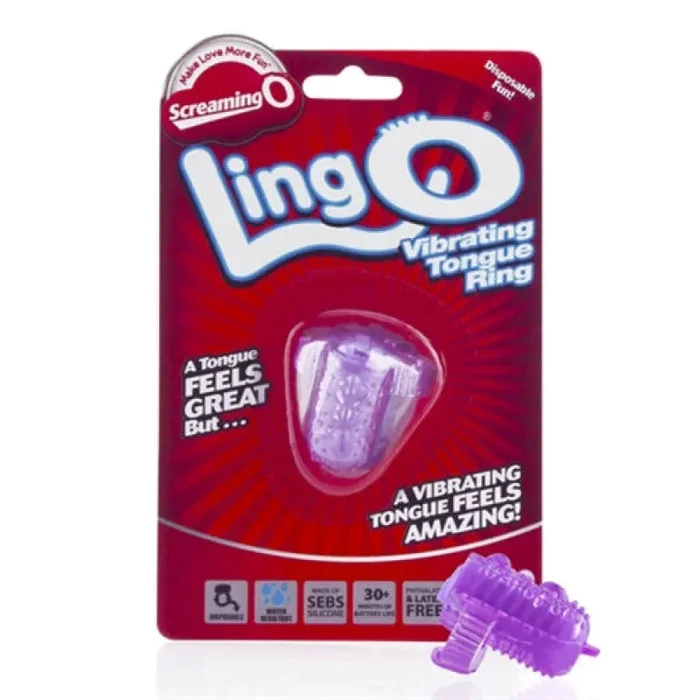 The Ling-O Vibrating Tongue Ring – Each