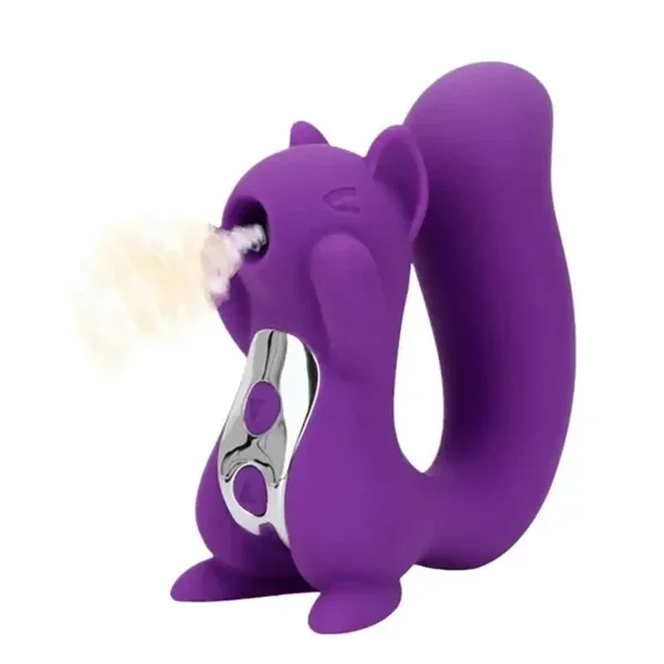 The Squirrel – 2 in 1 Clitoris Sucking Vibrator