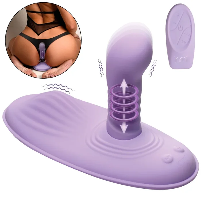 Thrust n’ Grind Thrusting and Vibrating Silicone Sex Grinder