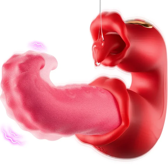 Thrusting Vibrators Dildo Rose Sex Toy