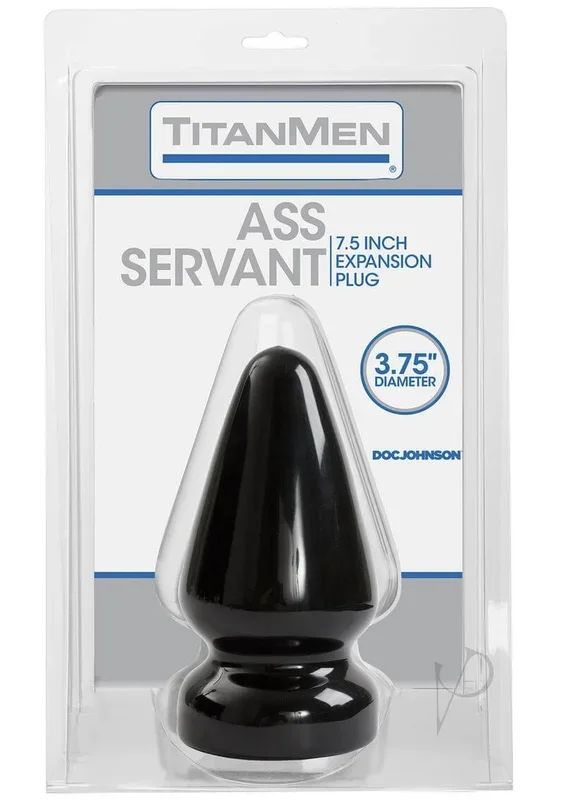 TitanMen Ass Servant 6-Inch Butt Plug for Beginners