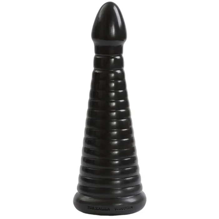 TitanMen Intimidator Butt Plug Black 11 Inch