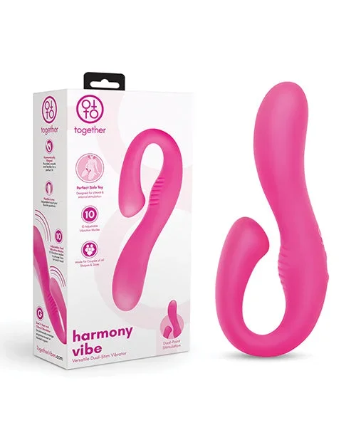 Together Harmony Vibe Versatile Dual-Stim Vibrator – Pink