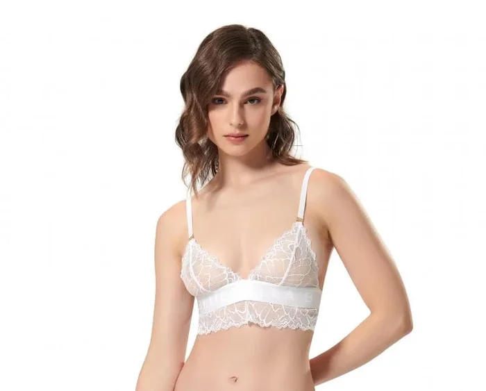 Tori Soft Bralette – White –