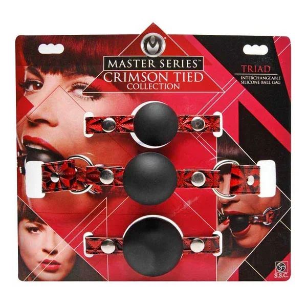 Triad Interchangeable Silicone Ball Gag