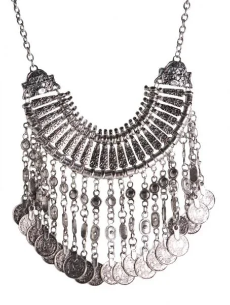 Tribal Necklace – Silver