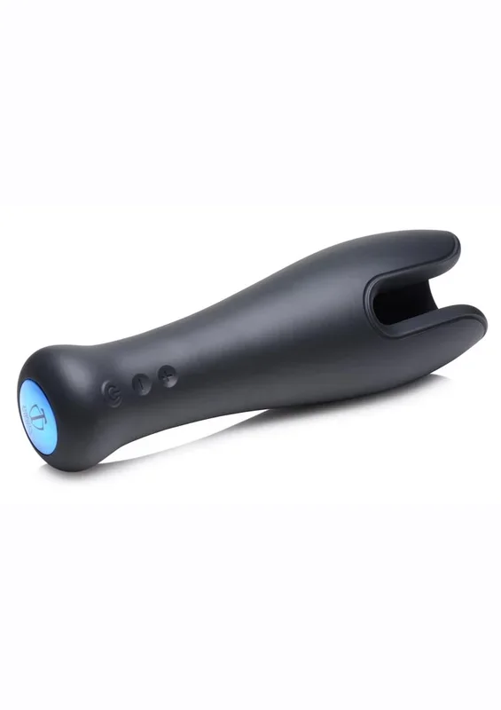 Trinity Men 10X Vibrating Silicone Stroker 5 Speeds 5 Vibration