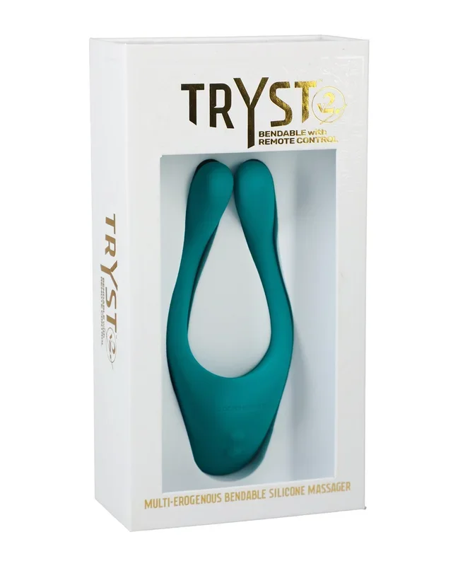 Tryst V2 Bendable Multi Zone Massager w/Remote – Teal