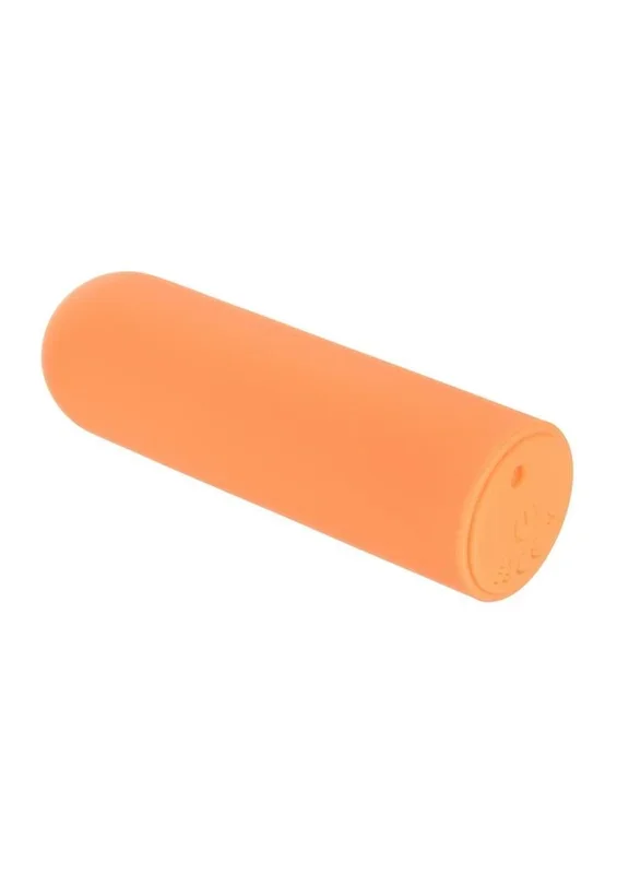 Turbo Buzz Rechargeable Rounded Mini Bullet – Orange