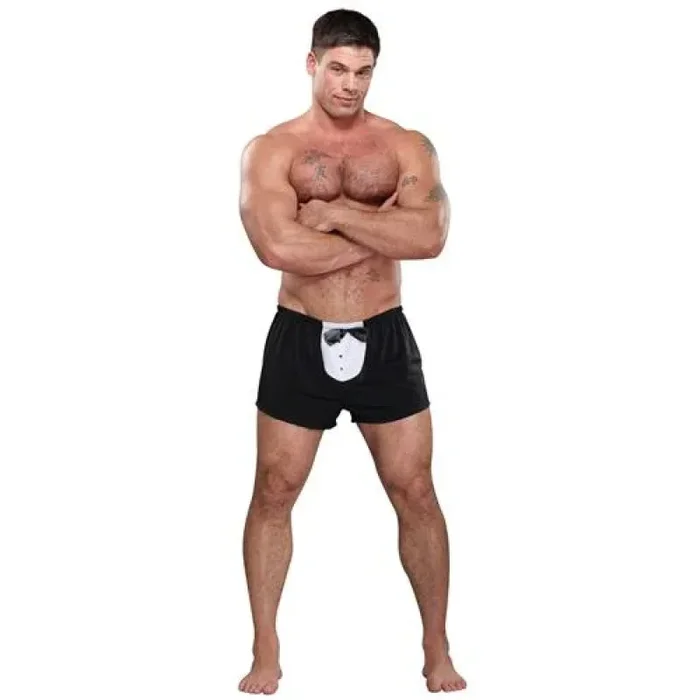Tuxedo Boxer – One Size – Black