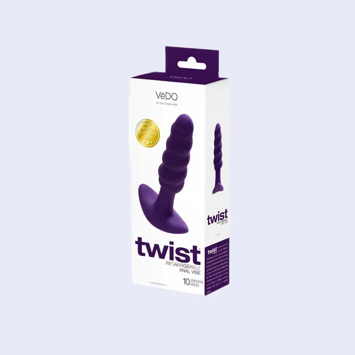 Twist Rechargeable Anal Plug