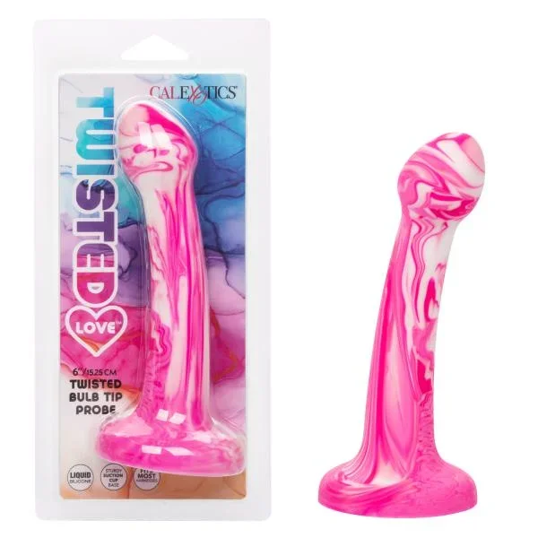 Twisted Love Twisted Bulb Tip Probe – Pink
