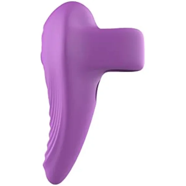 Ultimate Pleasure Tool For Couples And Solo Play – Finger Vibe For Intense Sensations, Clit And Testicle Stimulation, Vaginal Penetration – Easy To Use And Clean – Hypoallergenic Silicone
