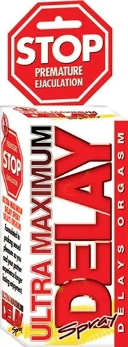 Ultra Maximum Delay Spray for Prolonged Male Intimacy Sessions