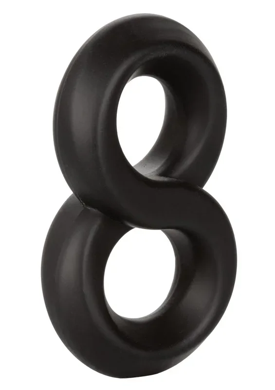 Ultra Soft Crazy 8 Dual Silicone Cock Ring