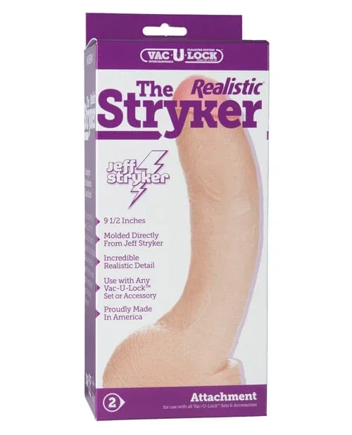 Vac-U-Lock 9″ Stryker Realistic – White