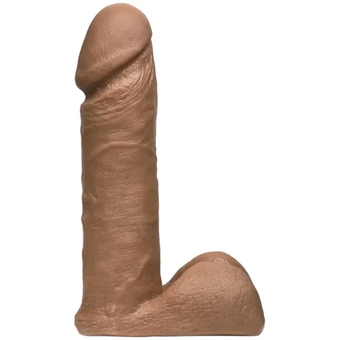 Vac-U-Lock Ultraskyn Dildo Brown 6 Inch
