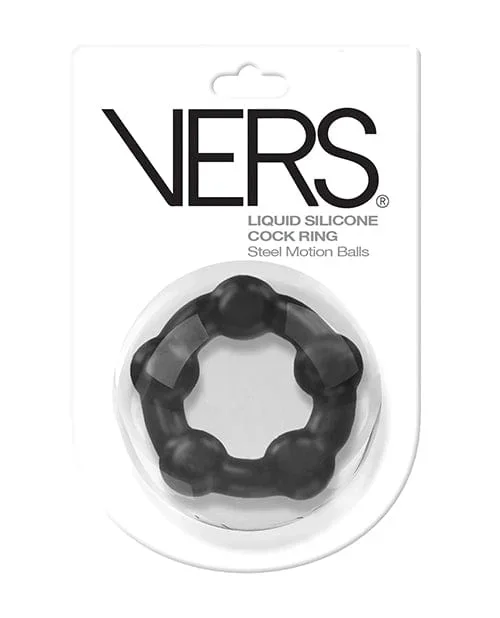 Vers Mobon Ball Cock Ring – Black