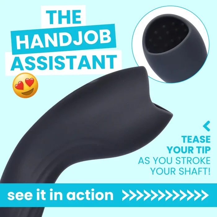 Vibrating Penis Tip Massager – F-Spot Stimulation!