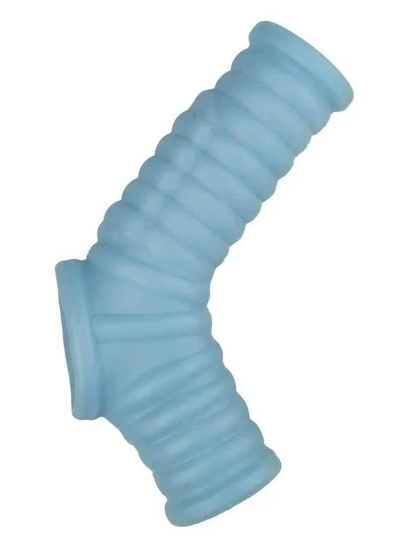 Vibrating Power Sleeve With Ribbed Penis Enhancerv