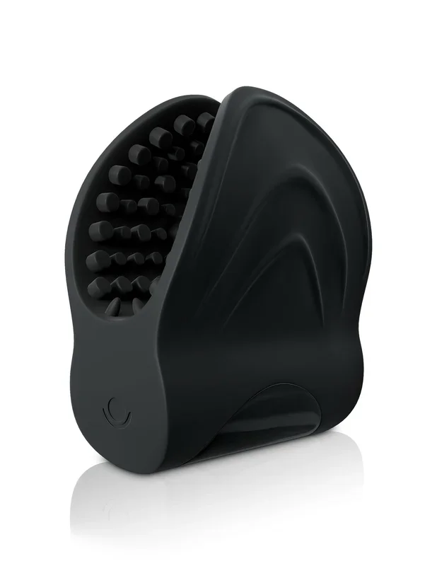 Vibrating Silicone Edger Trainer – Black