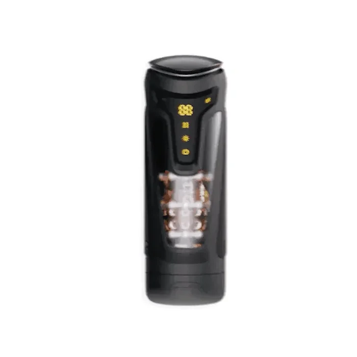 Victor 9 Vibration 8 Thrusting Automatic Masturbator with Heating 3D Textured Male Sex Toy