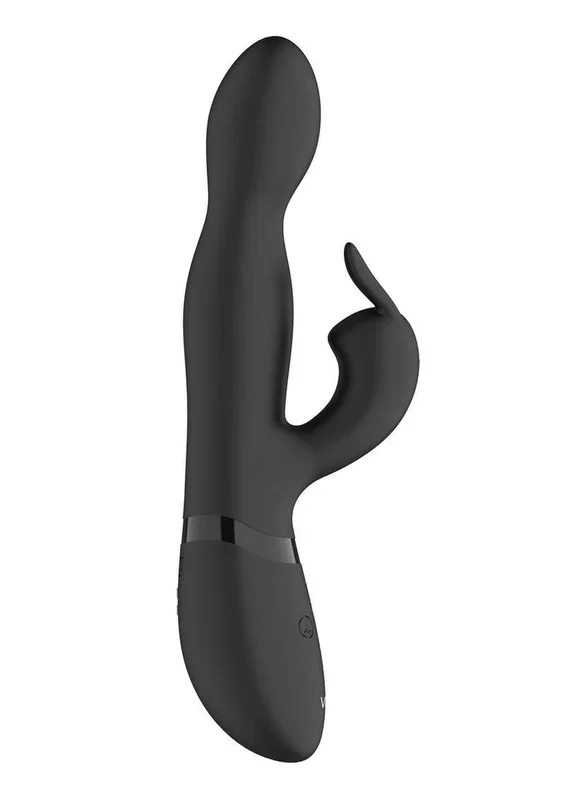 Vive Niva 360 Degrees Rechargeable Silicone Rotating G-Spot Rabbit Vibrator