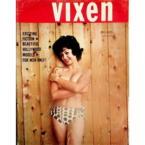 Vixen Magazine Beautiful Hollywood Models w/cf 1962 101725lm-p