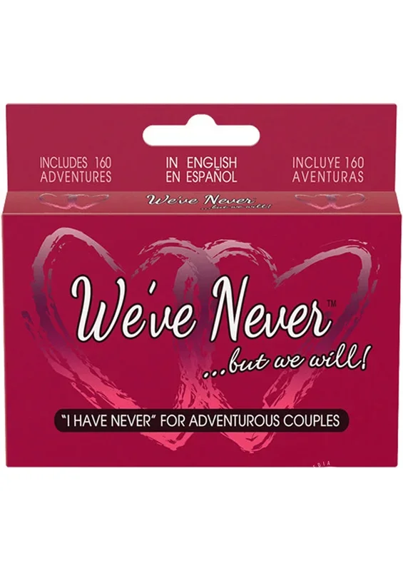 We’ve Never …But We Will – Couples Card Game