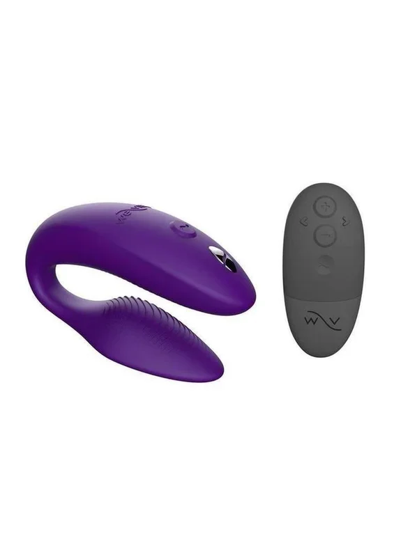 We-Vibe Sync 2nd Generation Rechargeable Silicone Couples Vibrator with Remote Control