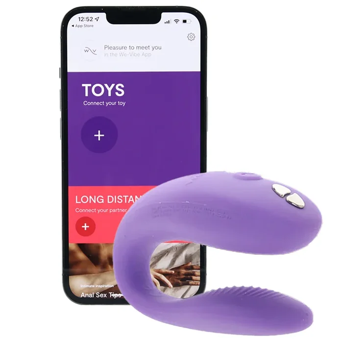 We-Vibe Sync Go Travel Couples Vibe in Purple