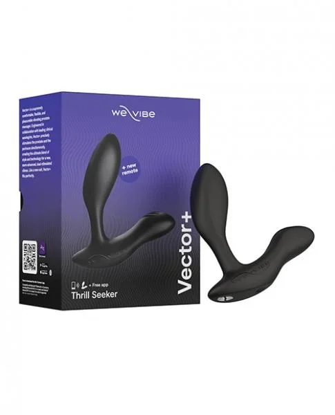 We-Vibe Vector + – Charcoal Black