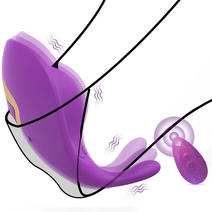 Wearable Butterfly Vibrator with Remote Control