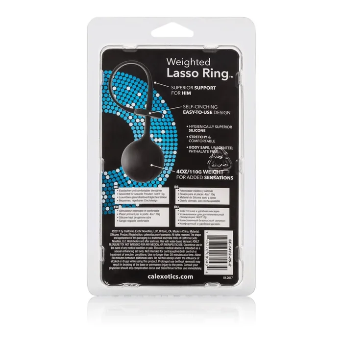 Weighted Lasso Ring for Adult Intimacy and Extended Pleasure