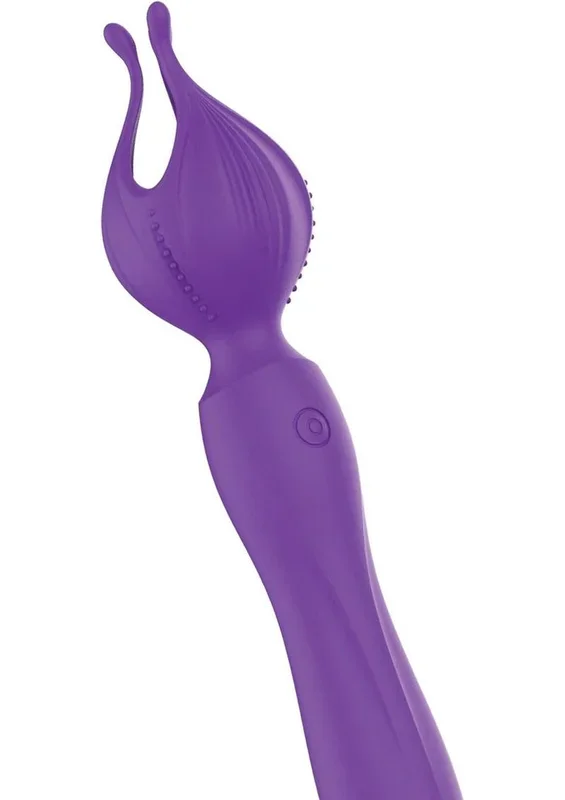 Wet Dreams Clitoral Kiss Flower Pedal Rechargeable Silicone Vibrator