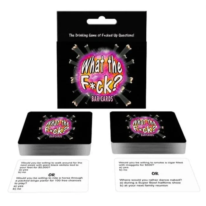 What the F*Ck? – Bar Cards