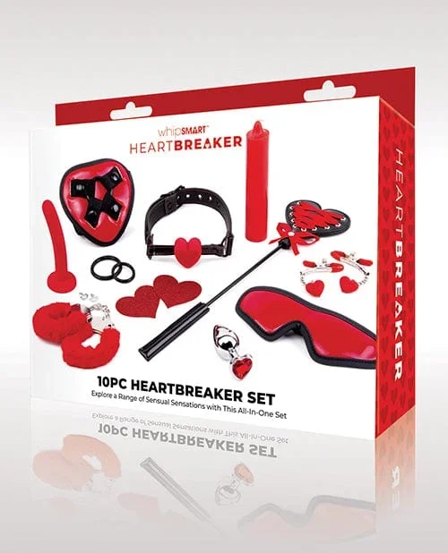 Whipsmart Heartbreaker 10 Pc Set – Black / Red
