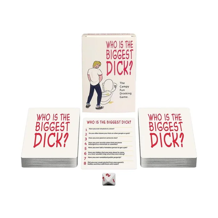 Who’s The Biggest Dick? Drinking Card Game