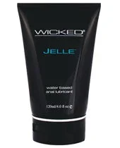 Wicked Sensual Care Jelle Water Based Anal Lubricant – 4 oz Fragrance Free