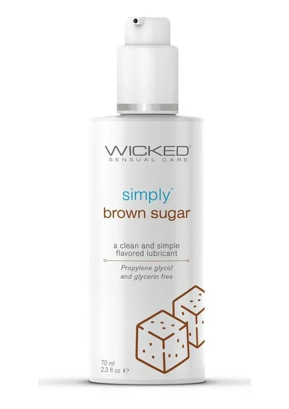 Wicked Simply Brown Sugar Flavored Lubricant
