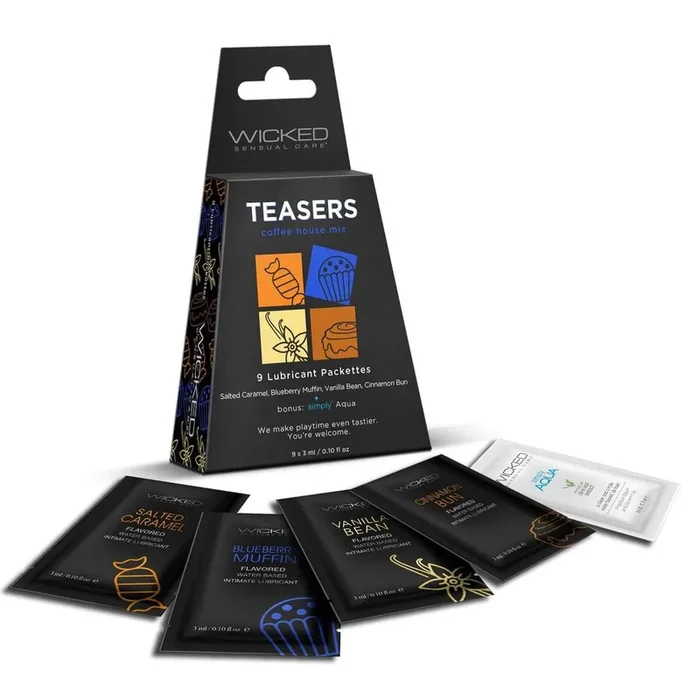 Wicked Teasers Flavored Lube Sampler
