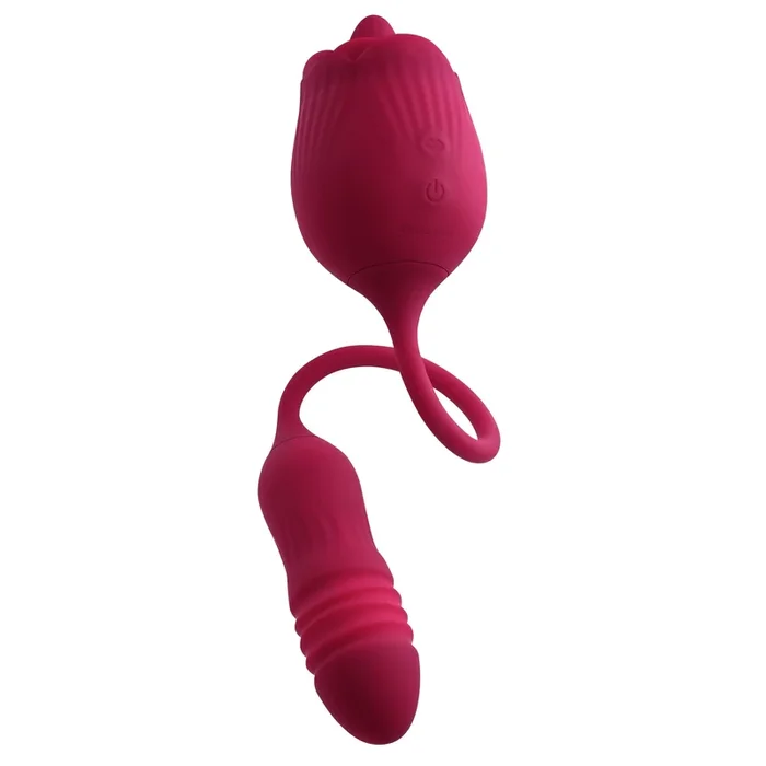 Wild Rose Flexible Dual-Ended Vibrator with 10 Speeds