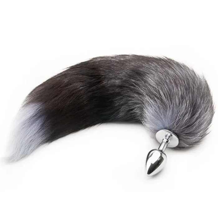 Wolf Anal Metal Tail 18″