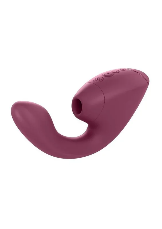 Womanizer Next Duo Rechargeable Silicone Dual G-Spot and Clitoral Stimulator – Dark