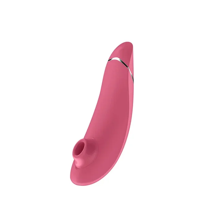 Womanizer Premium 15-function Rechargeable Sensual Stimulator with AutoPilot & Smart Silence Raspberry