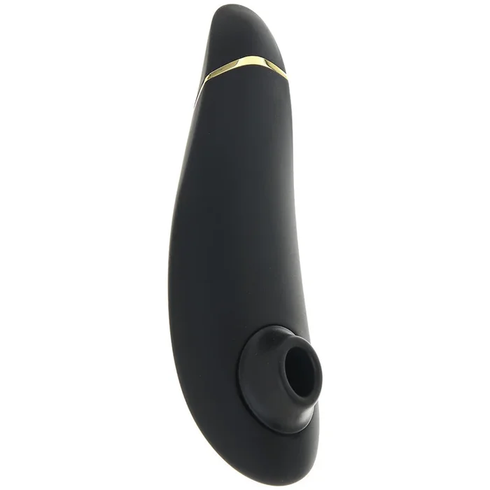 Womanizer Premium 2 Rechargeable Silicone Luxurious Pleasure Air Clitoral Stimulator Black