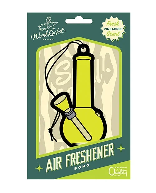 Wood Rocket Bong Air Freshener – Pineapple