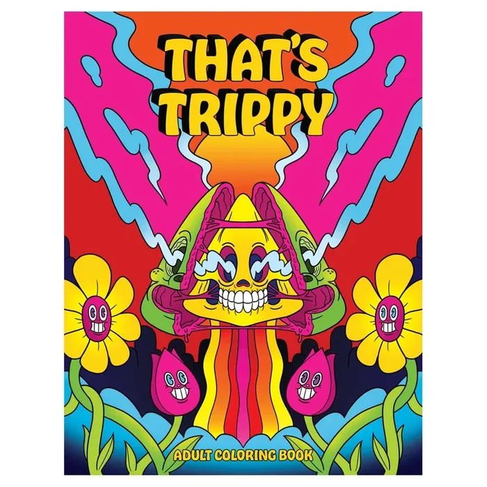 Wood Rocket That’s Trippy Coloring Book