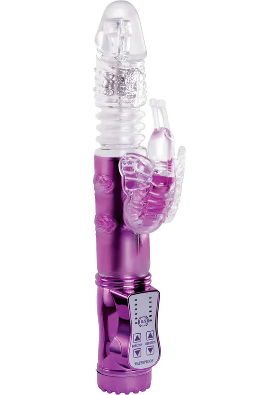Wyld Vibes Deep Stroker Multi Speed Butterfly Rabbit Vibrator