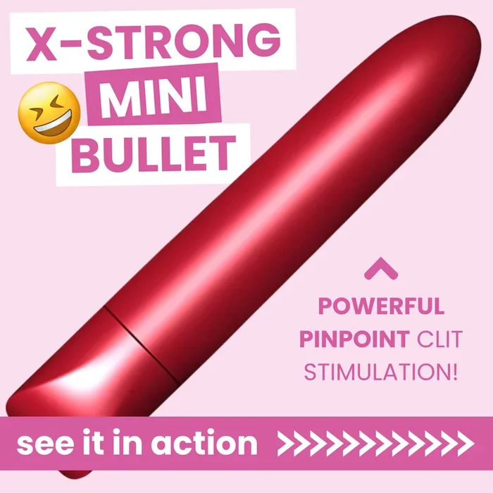X-Strong Rechargeable Bullet | Powerful Clit Vibrator